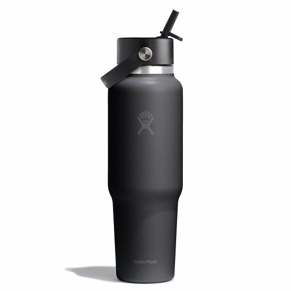 40 oz Travel Bottle with Flex Straw Cap R8