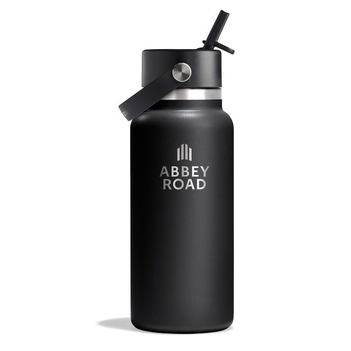 32 oz WM Flex Straw Bottle - Hydro Flask + Abbey Road Q5