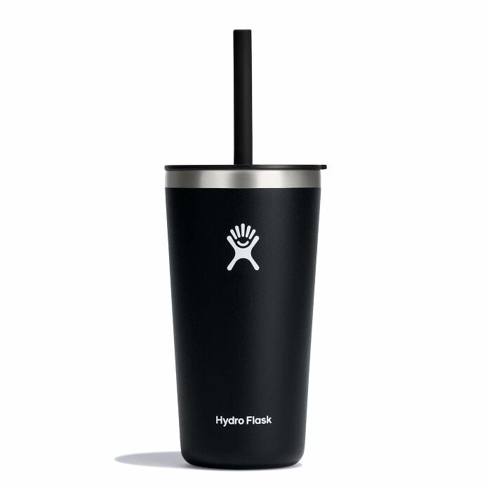 20 oz All Around™ Tumbler with Straw Lid - Black C3